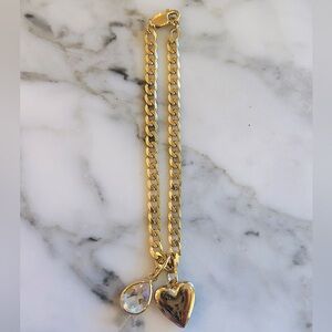 Mejuri Heart Bracelet